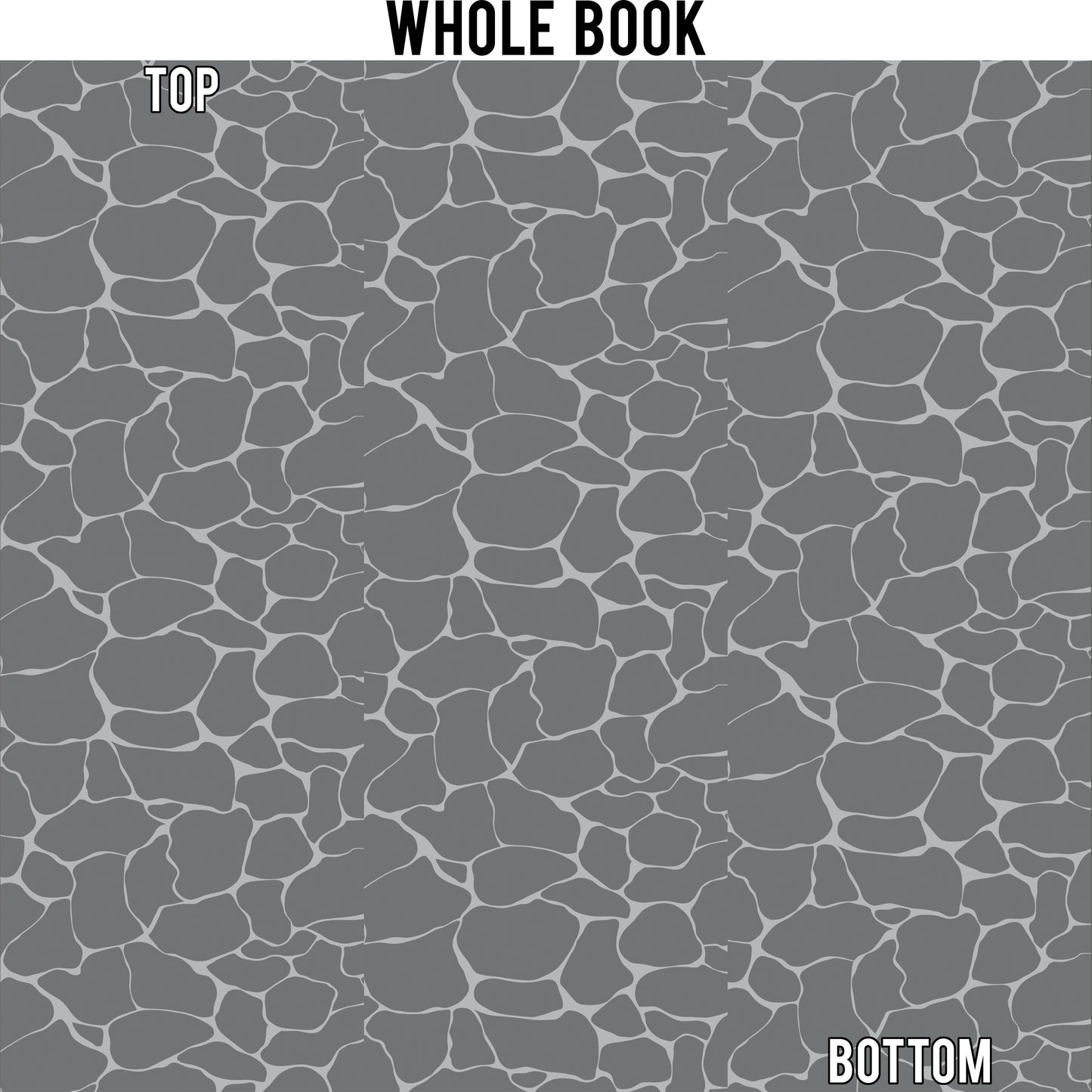 Stone Pattern Edge Design