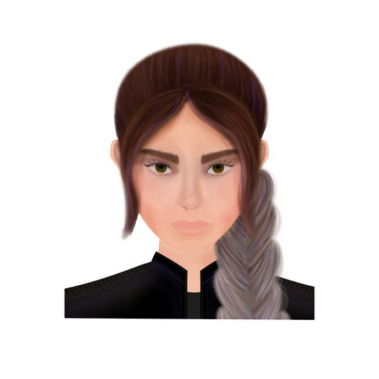 Violet Sticker