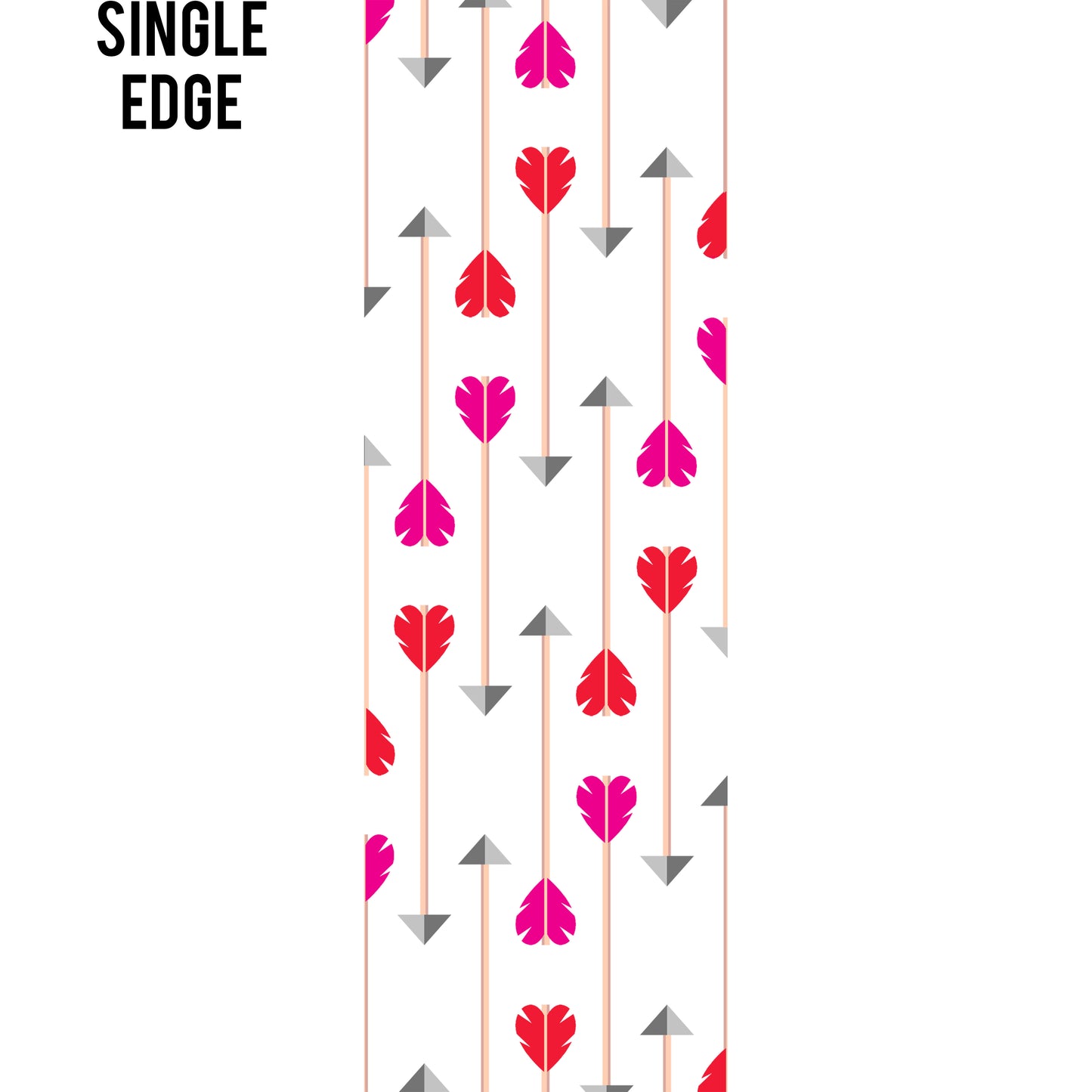 Cupid Arrows Edge Design