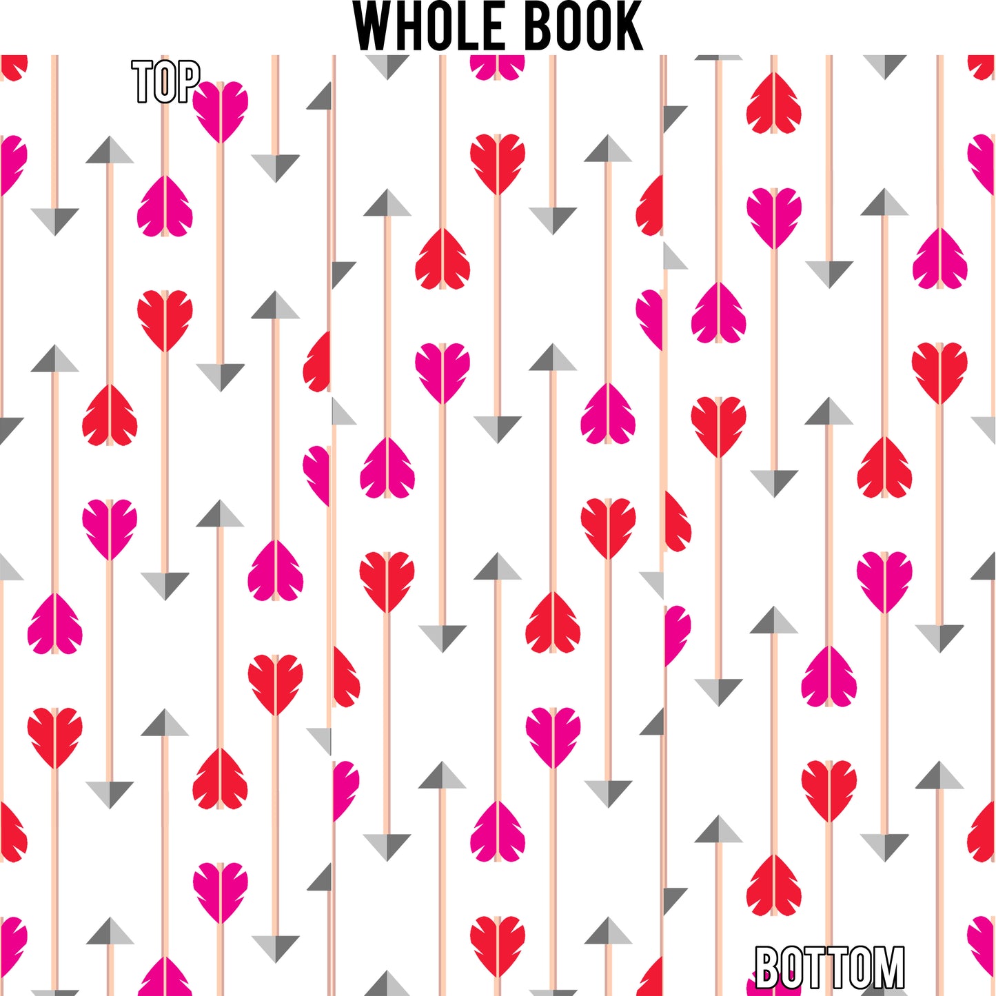 Cupid Arrows Edge Design